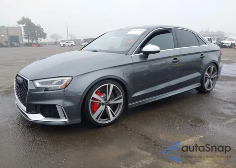 2018 Audi Rs 3 2.5T z USA, uszkodzony, nr VIN WUABWGFF7J1902963